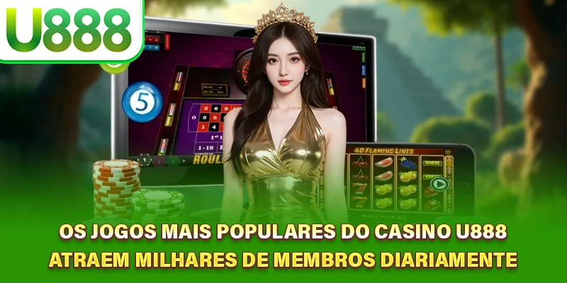 Jogos de destaque no Cassino U888